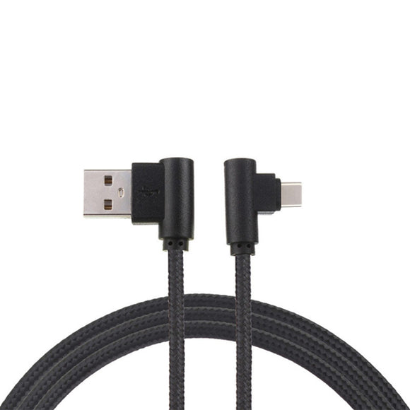 Bakeey 90 Degree Type C Fast Charging Cable 1m For Oneplus 5t Xiaomi 6 Mi A1 Note 3 S8