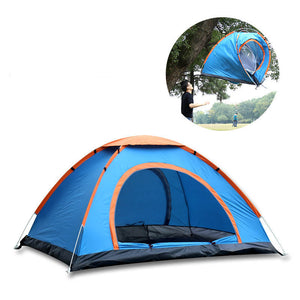 3-4 persons Tent Sunshade Automatic Quick Opening Sun Shelter Single Layer Waterproof UV Shade