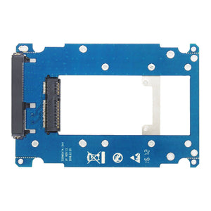 JEYI S112s SSD Converter Card mSATA to SATA m.2 NGFF to SATA3 Hard Drive Box Adjustable Plate