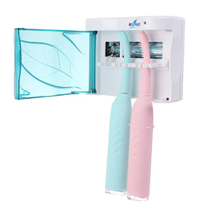 Automatic Electric Toothbrush Holders or Razor Sanitize UV Sterilizer Wall Mount or Countertop Use