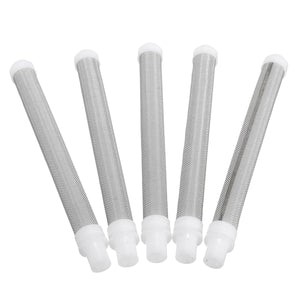 5pcs 60 Mesh Airless Spray Gun Filter Elements For Wagner Airless Paint Spray Gun