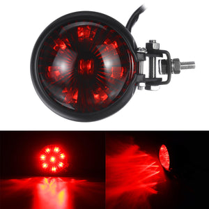 Universally Motorcycle Rear Lamp Aluminum Alloy LED Retro Signal Lamp