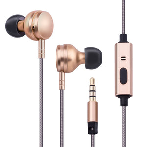 JOYROOM JR-E500 In-ear Metal HIFI Wired Control Headphone Earphone With Mic