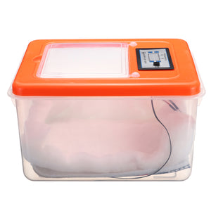 40pcs Egg Automatic Digital Poultry Incubator Hatcher Water Incubation Temperature Control 12V/220V