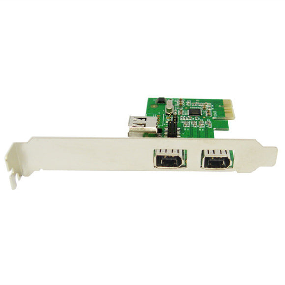 IOCREST IO-PCE6315-2E1I PCI Express to 2+1 1394A Expansion Card HD DV Video Capture Card