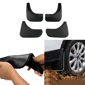 4pcs/set Car Quality Plastic Splash Guards Fender Mud Flaps Mudguard for Peugeot 307