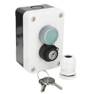 Wired ABS Waterproof Push Button Switch With Keys for Automatic Gate Opener