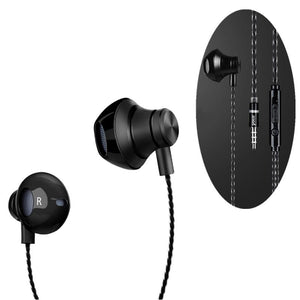 HOCO M18 Noise Cancelling Heavy Bass Wired 3.5mm In-ear Earphone Earbuds with Mic for Xiaomi iPhone