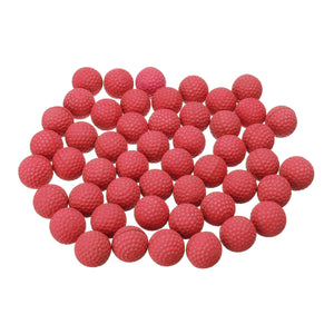 50Pcs Red Round Replace Ball For Nerf Rival Apollo Zeus Toy