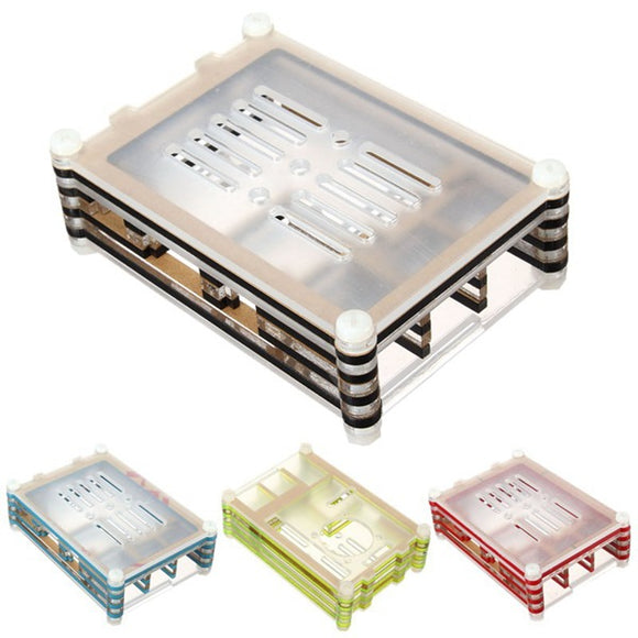 Colorful Acrylic Shell With A Fan Mouth For Raspberry Pi 2 Model B