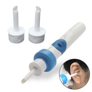 Electric Vacuum Ear Cleaner Ear Wax Safe Remover Vibration Removal Cleaning Painless Cordless Safety