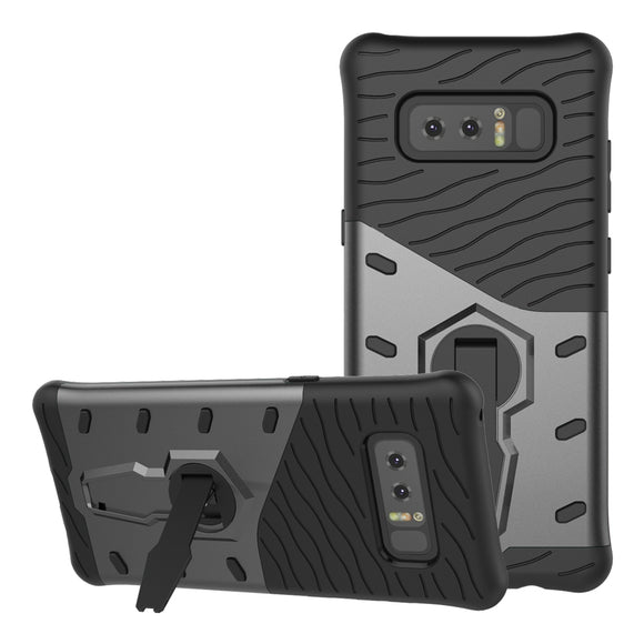 Bakeey Armor Rotating Bracket PC TPU Case for Samsung Galaxy Note 8