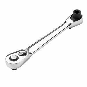 Multifunctional Mini 1/4 Ratchet Wrench Dual-use Spanner Wrench Quick Sleeve Wrench Hand Tools"