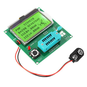 GM328A Transistor Tester Capacitance ESR Meter LCR RLCPWMESR Meter MOS/PNP/NPN V2PO 1MHz-2MHz