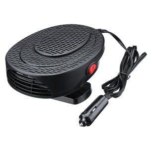 12V 150W Car Portable 360 Degree Ceramic Heater Cooler Dryer Fan Defroster Deicer Hot