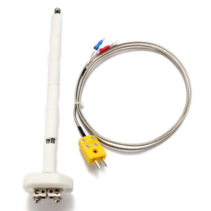 Type K Thermocouple Block Ceramic Kiln Probe 2372F 11G High Temperature