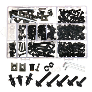 CNC Alloy Motorcycle Complete Fairing Bolt Bodywork Screws Nuts Kit For Kawasaki