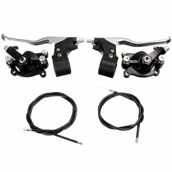 Brake Caliper Cable Levers Kit For 47cc 49cc Mini Moto Dirt Bikes Motorcycle