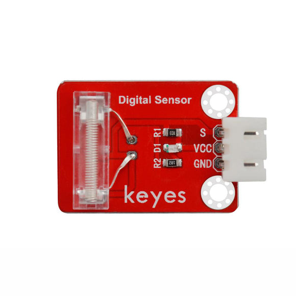 Keyes Brick Knock Sensor Module(Pad hole) Anti-reverse Plug White Terminal for Arduino