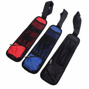 Car Seat Side Back Storage Vehicle Multi Pocket Holder Organizer String Bar