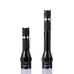 TANK007 PT40 U2 1000Lumens 5Modes Brightness Long-rang Waterproof Tactical LED Flashlight 18650 Flashlights + Extension Tube