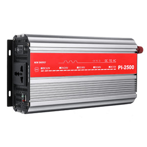 Minleaf 3000W Solar Power Inverter 12V To 220V Modified Sine Wave Inverter Car AC Converter 8 Protection