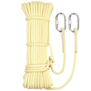 CAMNAL 1-20m 8mm Outdoor Rock Climbing Fast-rope Emergency Reserve Fire Rope Descent Device Rope