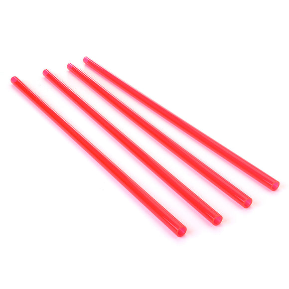 4Pcs Red 500mm PETG Tubing Rigid Hard Tubes For PC Case 10/14mm Bending Water Cooling Hose