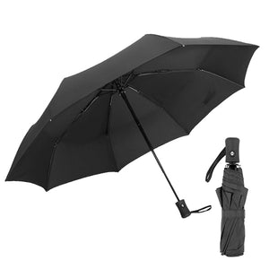 KCASA KC-UM024 Travel Windproof Auto Open Close Umbrella 8 Rib Compact Waterproof Umbrellas