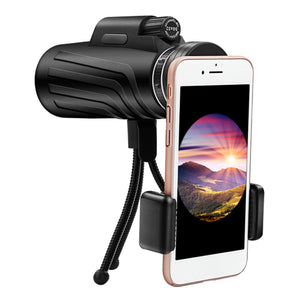 Phone Holder Telescope Tripod Bracket 39-44mm Spring Clip Holder Adapter For Camping Hunting