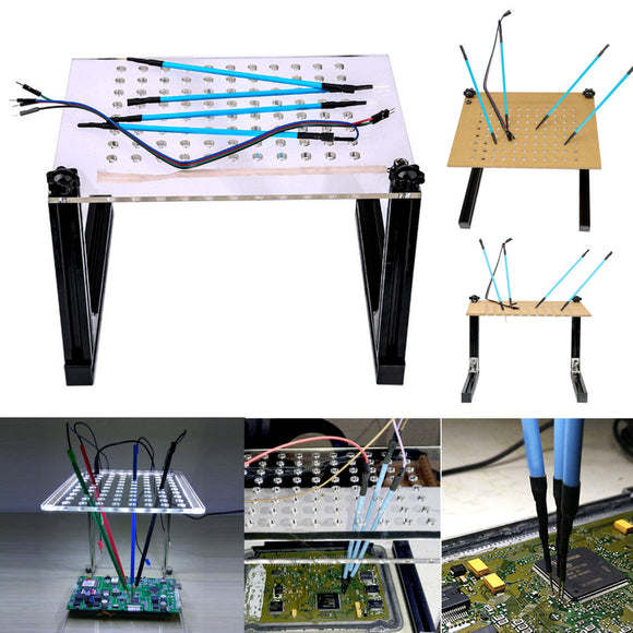 LED BDM Frame Bracket Mesh 4 Probe Pens ECU Board Modified Programmer Connect Cables For ECU