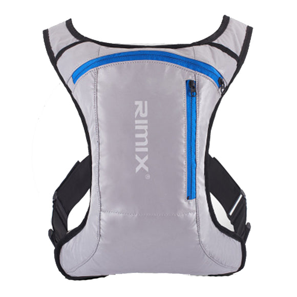 RIMIX JF Outdoor Reflective Backpack Riding Water Bag LED Charging Glow Breathable Cycling Package