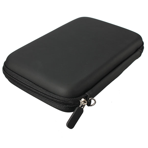 Hard Shell Carry Bag Zipper Pouch for 7Inch Sat Nav GPS