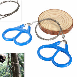 IPRee Steel Wire Saw Scroll Outdoor Hiking Camping Survival Portable Tool