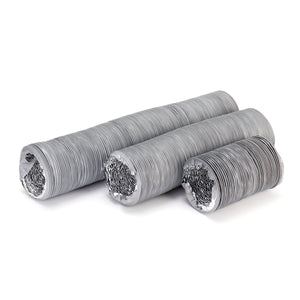 1.5m/3m/6m Flexible Exhaust Vent Tube Hose Aluminum Air Ducting Ventilation Exhaust Muffler