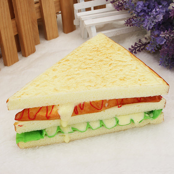 Artificial Bread Fake Sandwich Simulation Mould House kitchen Decor Learning Props