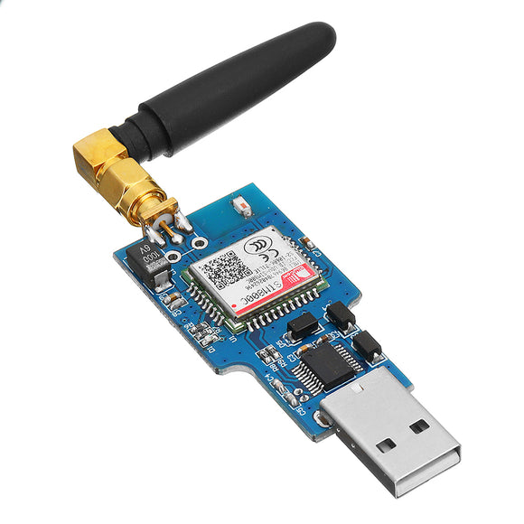 LC-GSM-SIM800C-2 USB to GSM Serial Port GPRS SIM800C Module with bluetooth Computer Control