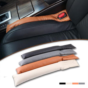 Interior Car Seat Pad Gap Filler Spacer Cushion Padding Leakproof Protector Leather Strip Accessories