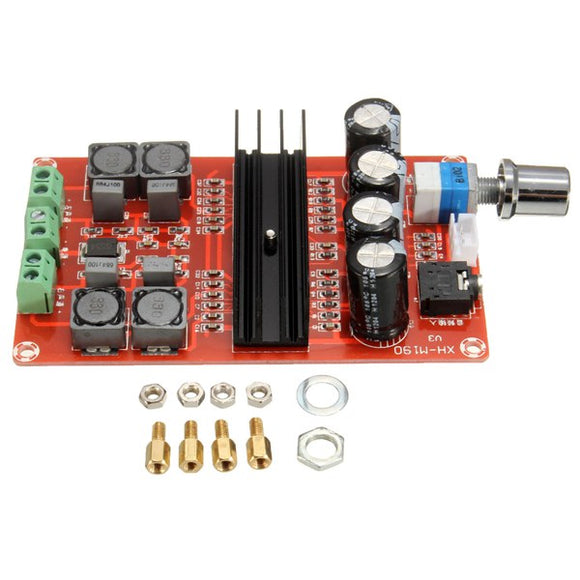 TPA3116D2 12V~24V Dual Channel 2x100W Digital Audio Amplifier Board For Arduino