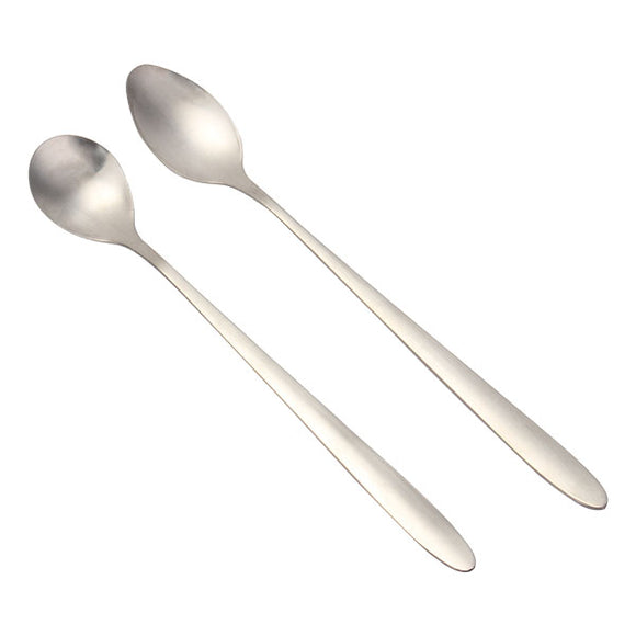 Stainless Steel Spoon Long Handle Coffee Spoon Soup Spoon Tableware