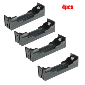 4pcs DIY Storage Box Holder Case For 1 x 18650 Rechargeable Battery