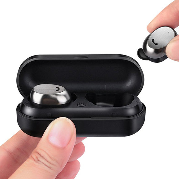 Bakeey M9 TWS Business Mini Portable Noise-cancelling Stereo Bluetooth Earphone Headphone with Mic