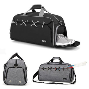 Outdoor Sports Gym Bag Multifunction Fitness Shoulder Bag With Shoes Pocket Travel Yoga Handbag