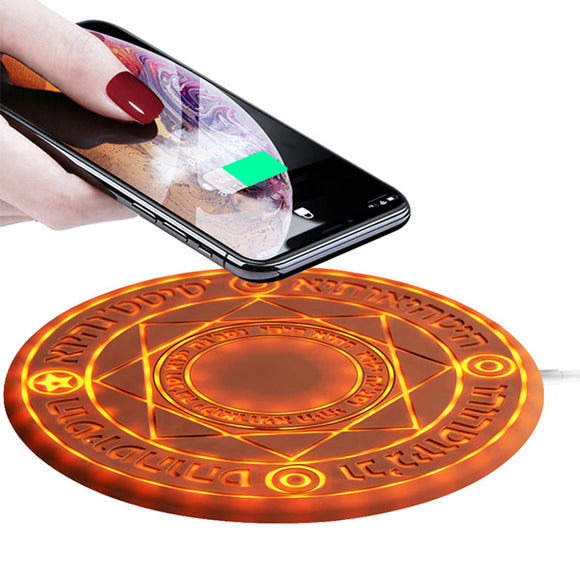 Bakeey 10W Magic Array Wireless Charger Fast Charging Pad For iPhoneX S9 Note9 Huawei P20 pro