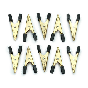 Wendao WD-011 Alligator Clips Crocodile Clamp Battery Wire Clip Test Connectors 10pcs