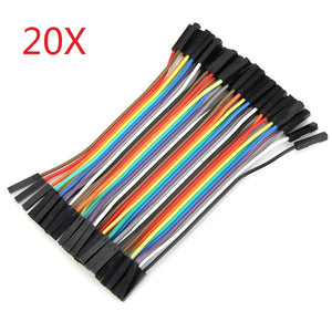 800pcs 10cm Female To Female Jumper Cable Dupont Wire For Arduino