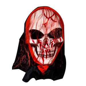 Halloween Mask Bar Dance Horror Scary Long Hair Skull Ghost