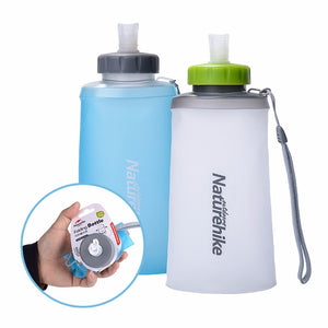 Naturehike Folding Silicone Water Bottle Outdoor Sports Drinking Kettle Portable Water Bag