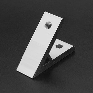 Machifit 45 Degree Aluminium Angle Corner Joint Corner Connector Bracket for 2020 Aluminum Profile