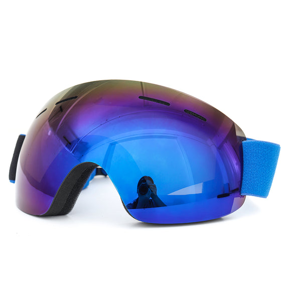 Mens Womens Ski Snowboard Goggles Unisex Anti Fog UV Double Lens Snow Goggle